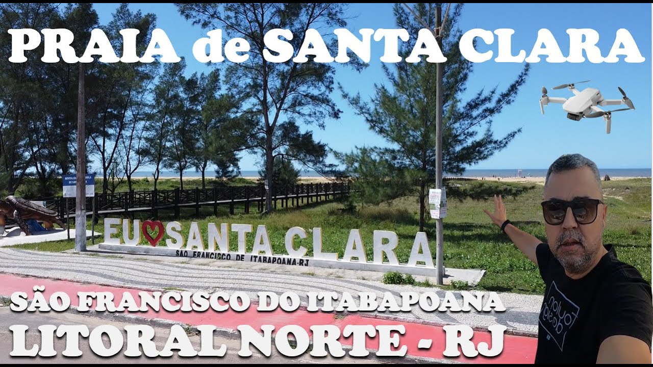 🚁[DRONE] Praia de SANTA CLARA | São Francisco do Itabapoana, RJ - Drone DJI  - Ep272
