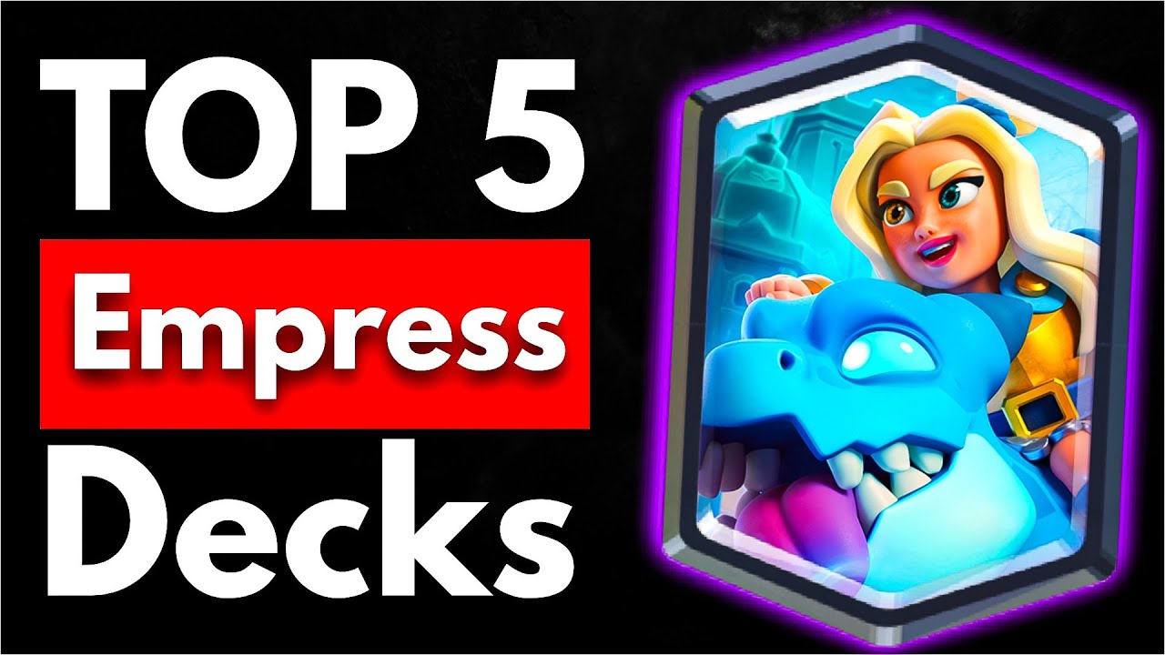TOP 5 BEST Spirit Empress Decks in Clash Royale