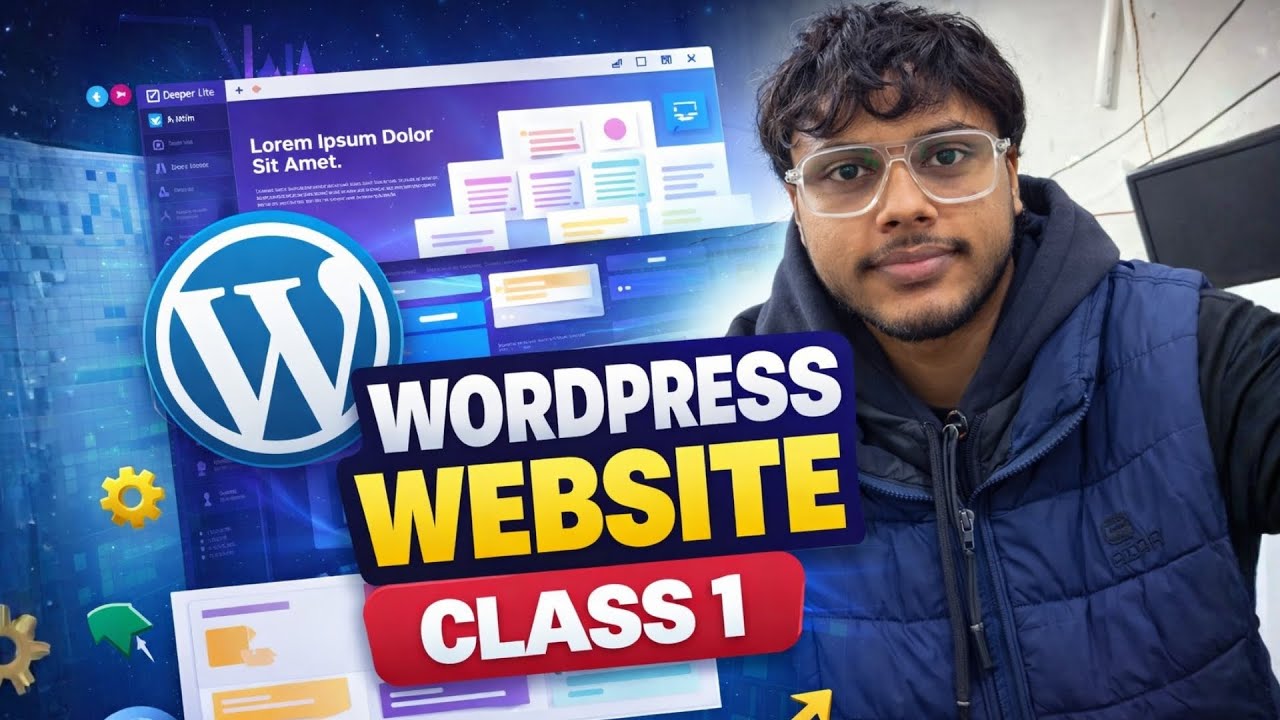 WordPress Installation Step by Step | Hosting, Domain Integration & WordPress Settings for Beginners