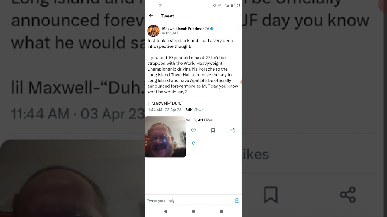 MJF Saying Little MJF Would Think What (AEW)