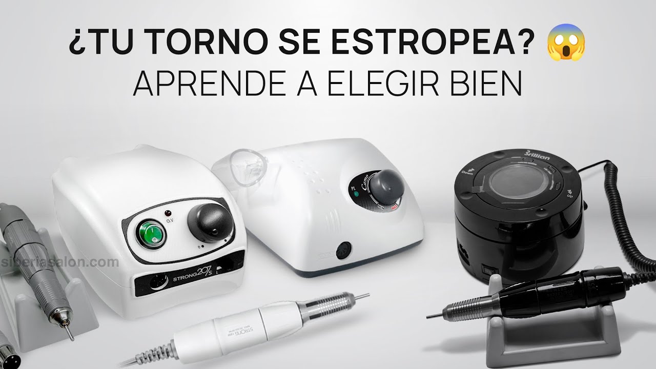 Cómo elegir el mejor torno para uñas 💅 Evita errores y alarga su vida