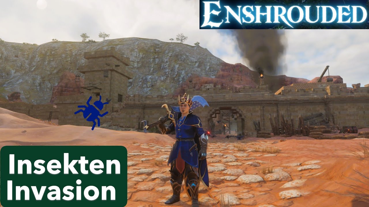 Enshrouded 2026 Während der InsektenInvasion mit Eisenbahnfreund (27) Deutsch