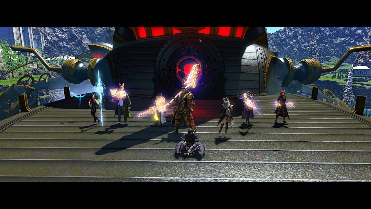 FFXIV - TEA (The Epic of Alexander) WAR MT LPDU (First clear)