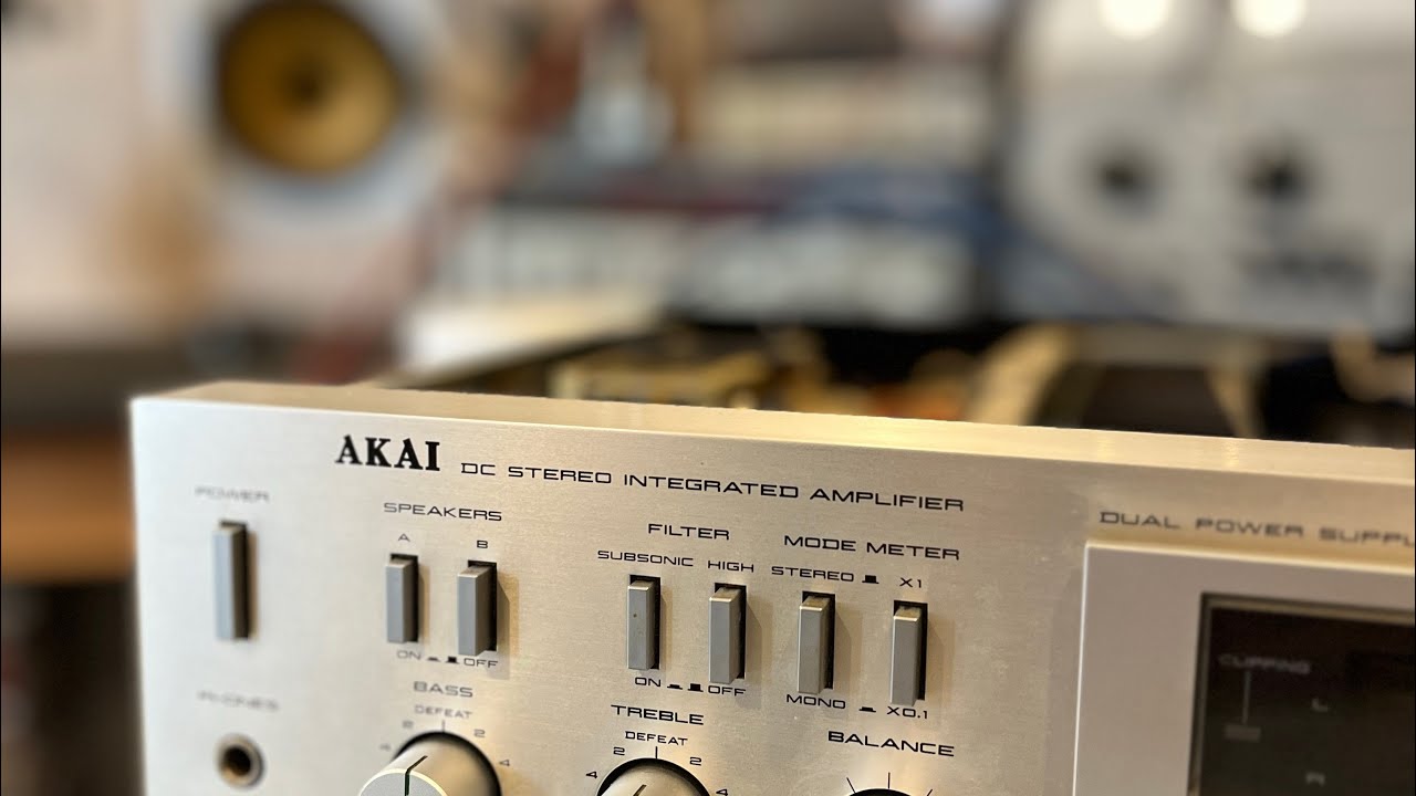Akai AM-U03 Integrated Amplifier Repair