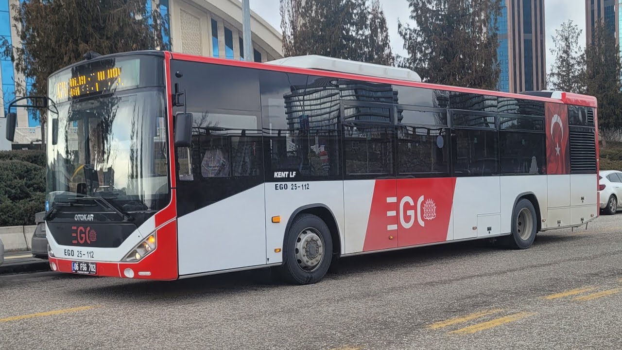 Otokar Kent LF.Cummins sesi ve Retardarda ecolife sesi+Rampa inişte Fan sesi.Kod numara 25-112