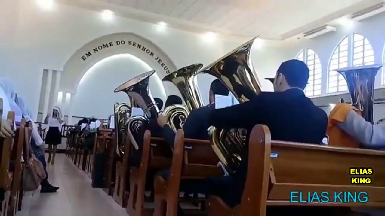 HINO 296 CCB HINÁRIO 5 / TEU NOME É SOBERANO, Ó REDENTOR 👏👏👏👏 TUBA KING.