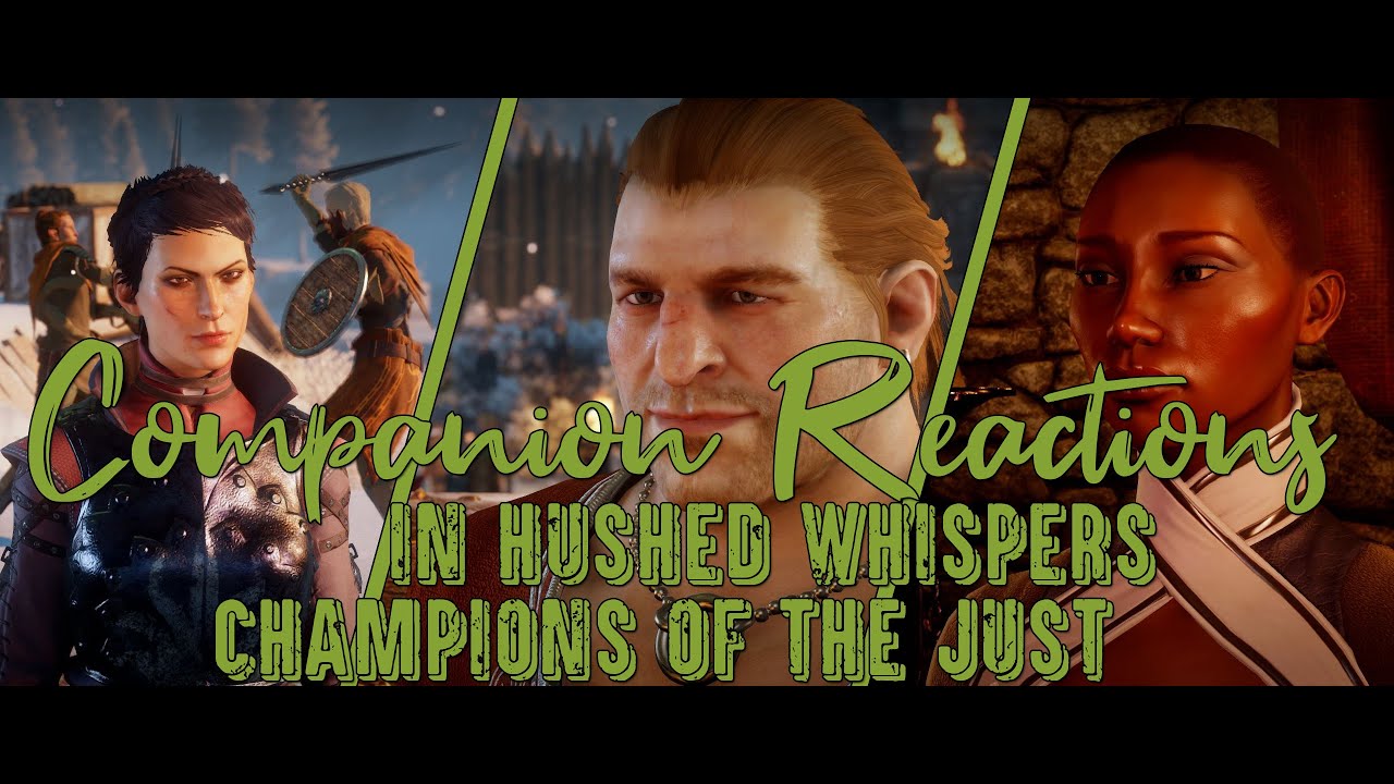 Companion's React to Choosing the Mages/Templars to Close the Breach | Dragon Age: Inquisition