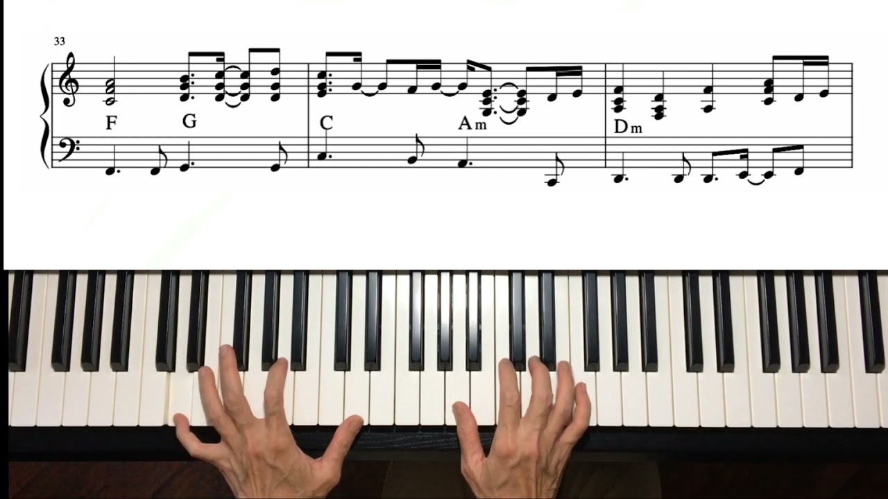#084 One Moment In Time WhitneyHouston Piano Cover. Yamaha CVP 605