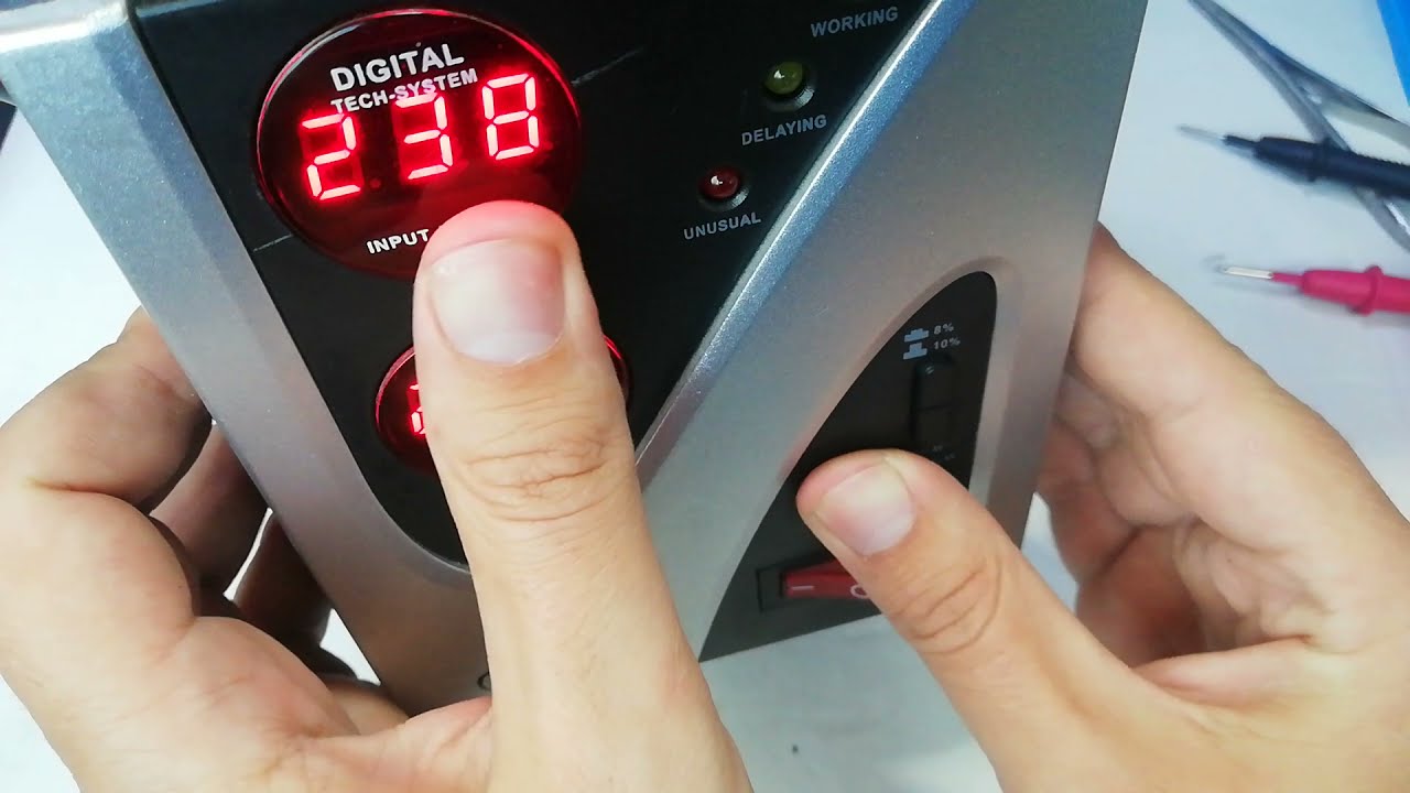Probleme stabilizator de tensiune Silver Cloud k500va