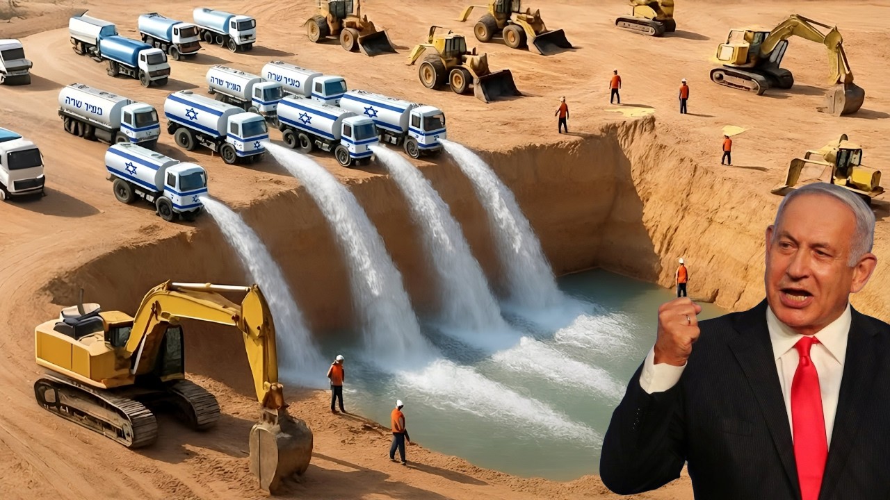 ¿Cómo Israel construyó un río enorme en el desierto que cambió la nación?