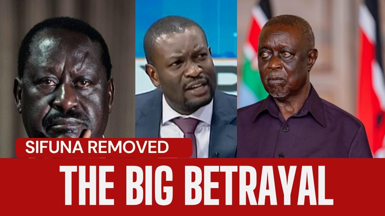 ODM EARTHQUAKE: Sifuna Ousted as SG - Raila's Warning Ignored After His Death?