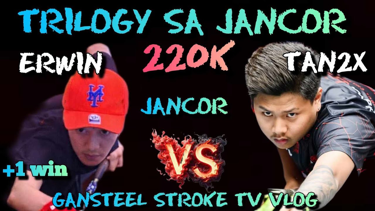 THIRD MATCH ERWIN GRACIA (+1win) 🆚 TAN2X DEOCAREZA 10 BALLS 220K