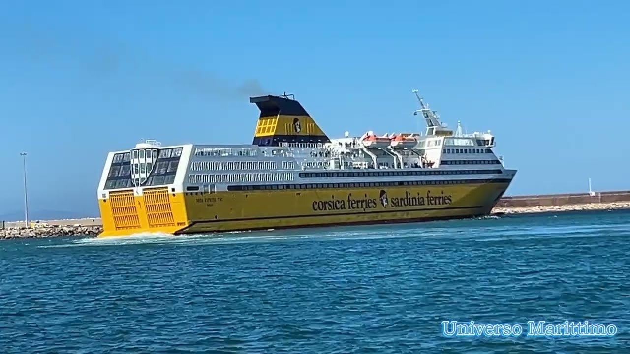 MEGA EXPRESS TWO | Partenza da Porto Torres