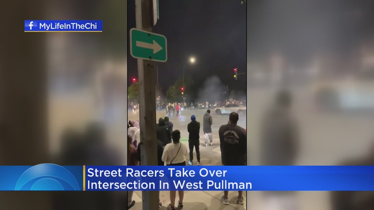Street racers take over intersection in West Pullman