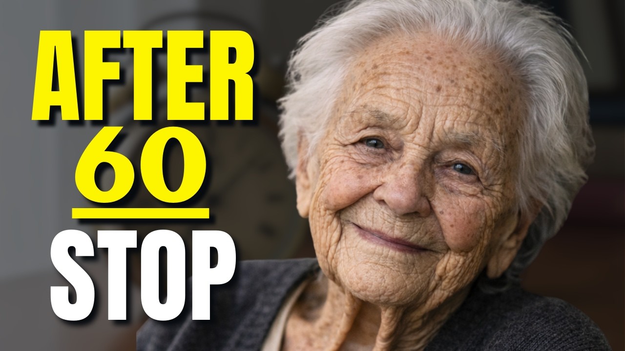 I’m 101… 5 Things to STOP DOING After 60 for a Longer Life