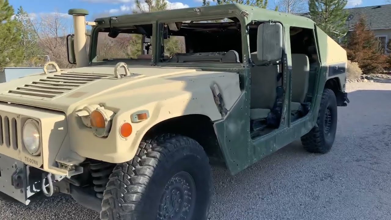 M1167 Humvee before restoration
