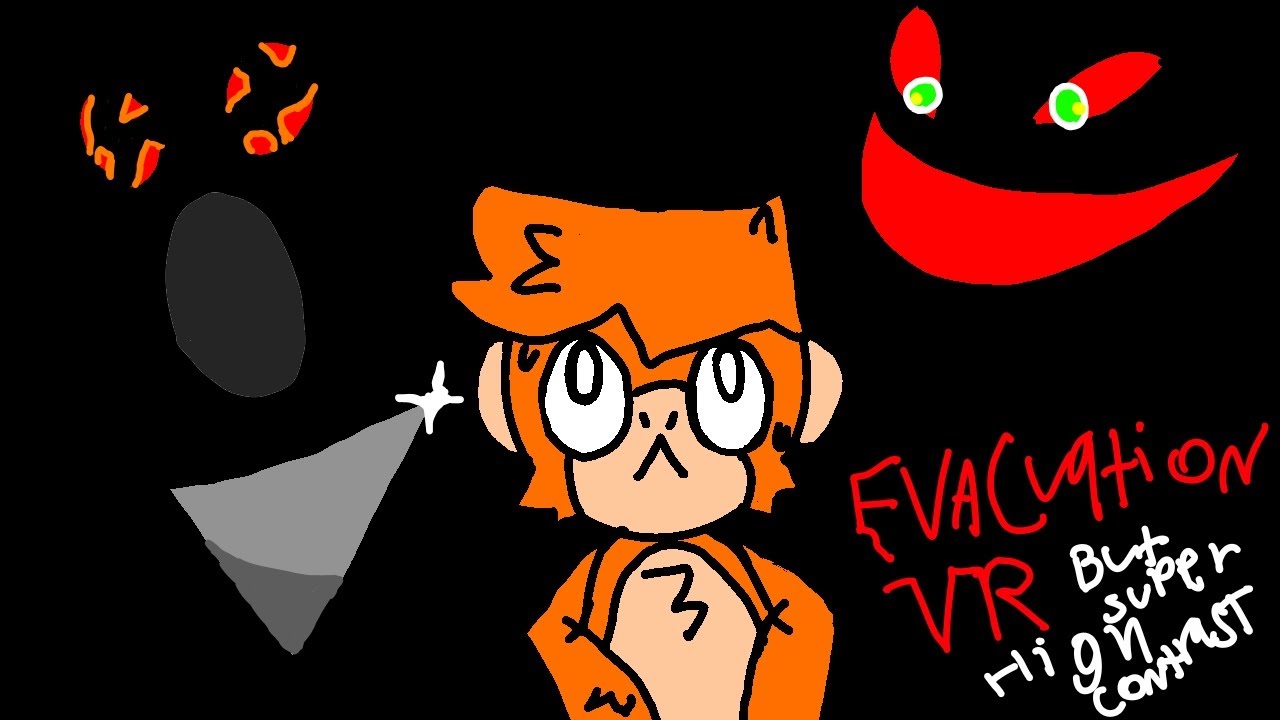 Beating Evacuation VR with full contrast
