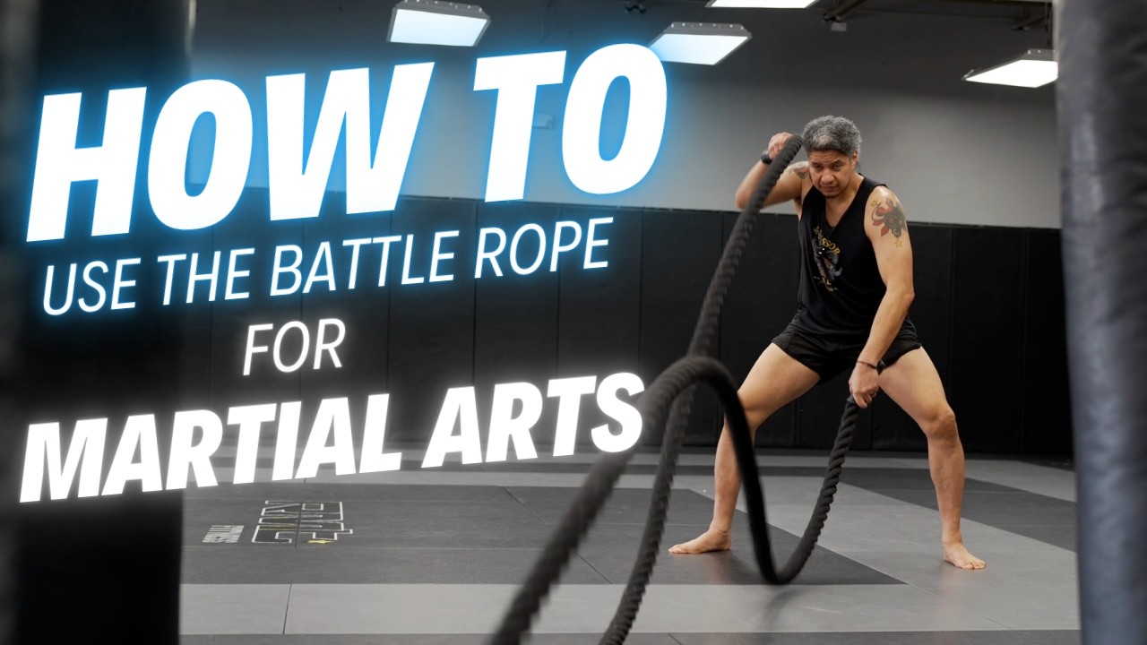 Battle Rope Workout to Improve Conditioning for Muay Thai, Kickboxing, Boxing, and MMA