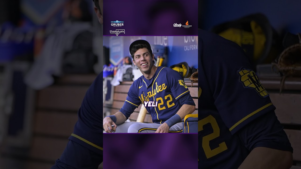 Nicknames for MLB and Milwaukee Brewers starts Yelich and Chourio.