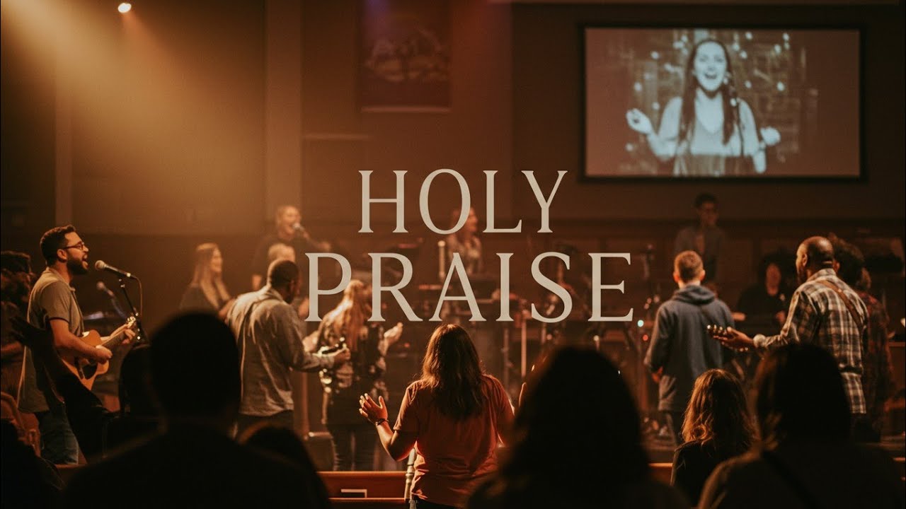 Holy Praise Worship Music - Victory Forever - Lyrics Video