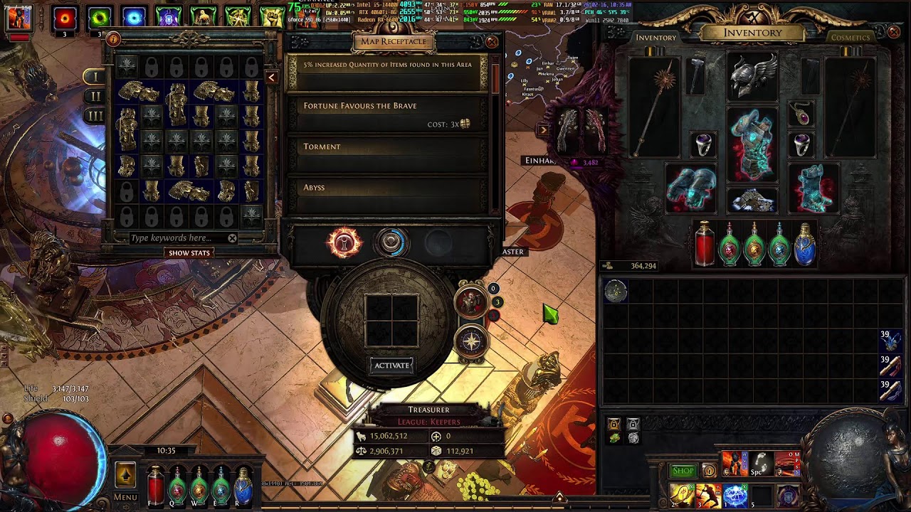 [POE]  (Dual LSFG) Phrecia2.0 Starter Cyclone Test 260216