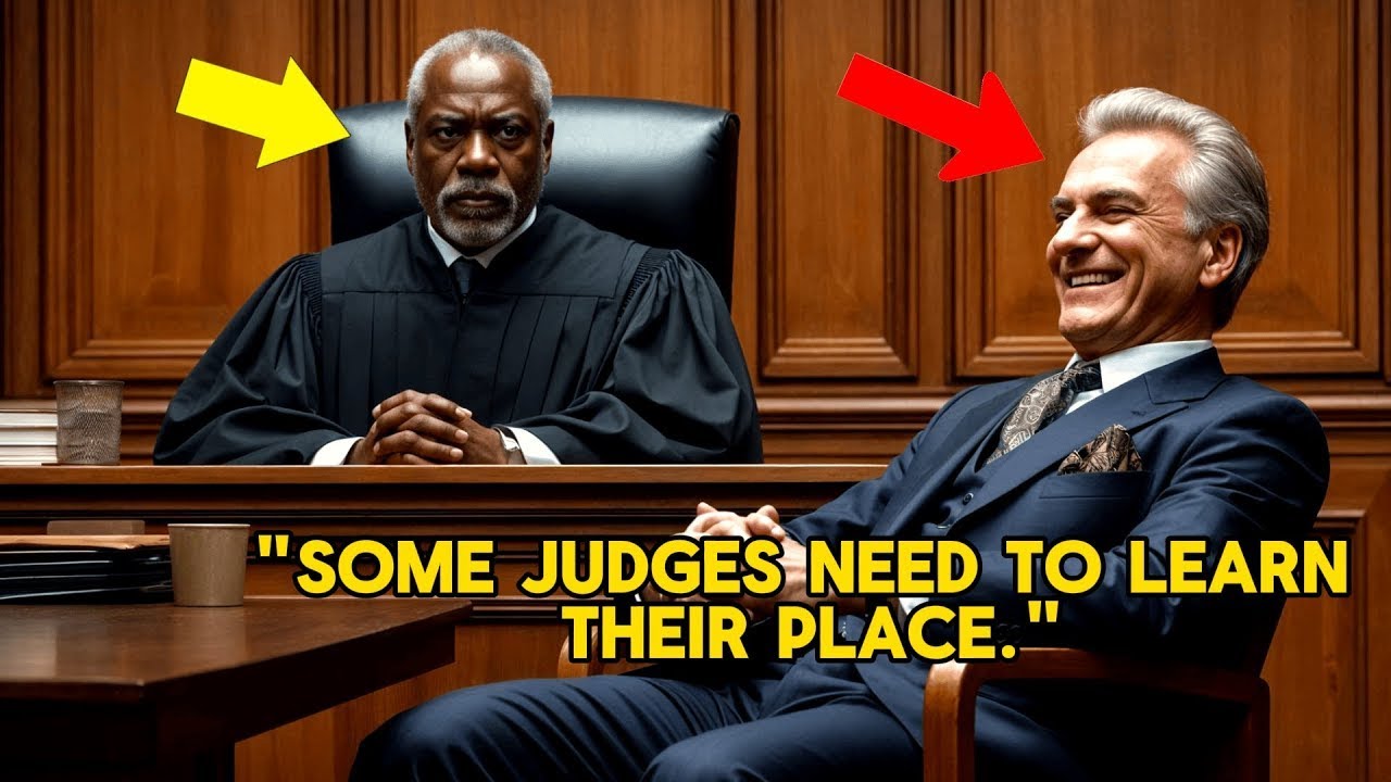 Arrogant Rich Defendant Refuses to Stand for Black Judge – The Sentence He Receives Stuns Everyone