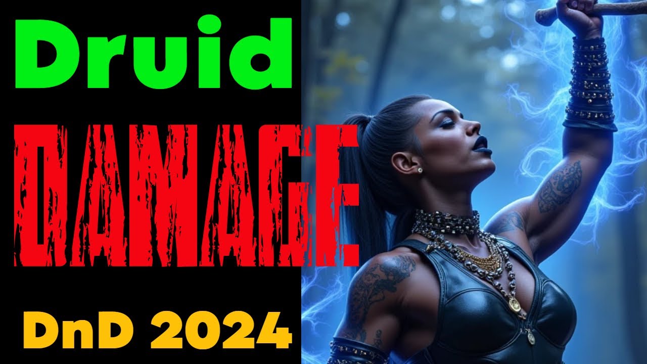 SAVAGE Strength! Sustained Damage Moon Druid (DnD 2024 rules, Abdituran 5)
