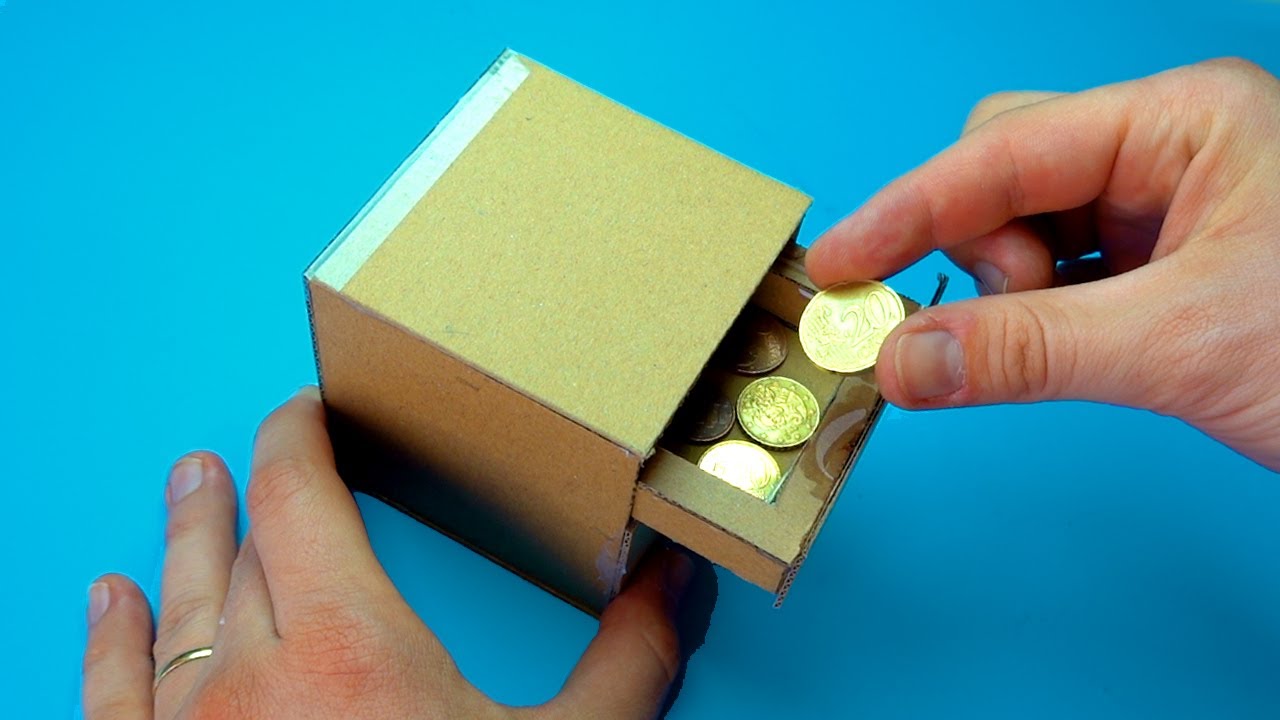Money Saving Tips | Make Your Own Coin Bank Box