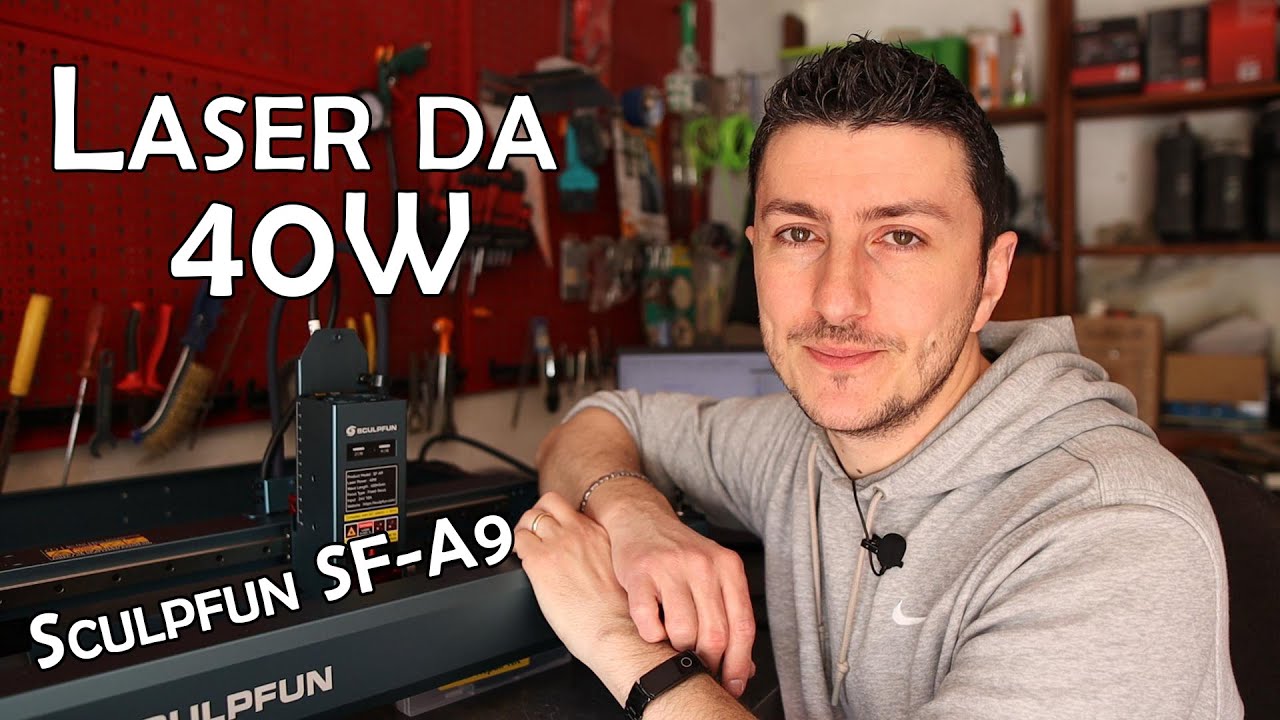 Recensione Laser Sculpfun SF-A9 40W