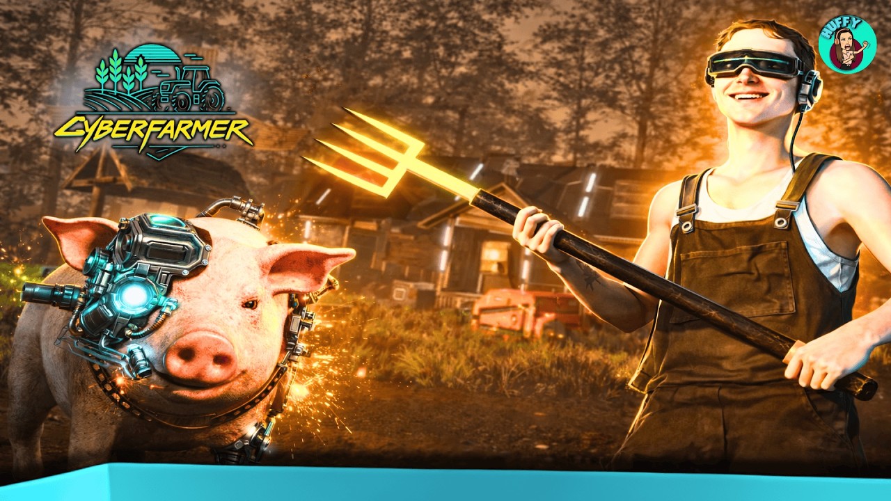 Grandpa’s Farm… But It’s CYBERPUNK Now?! | Cyber Farmer
