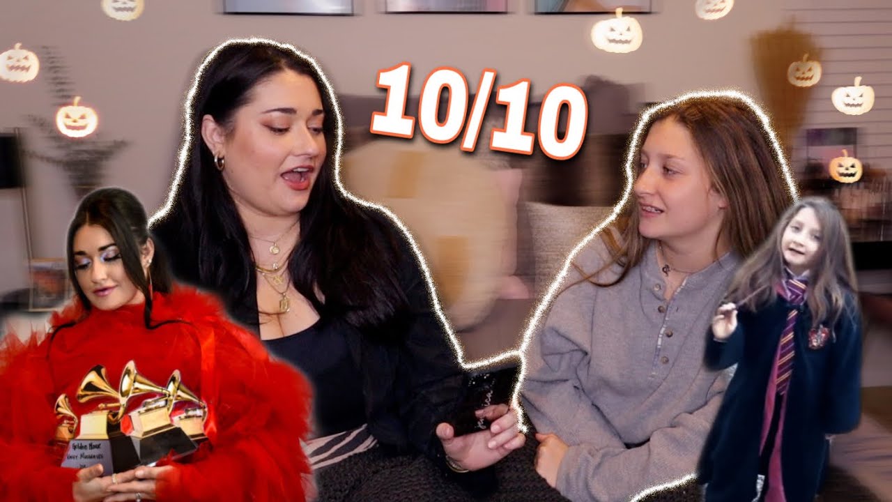 RATING OUR HALLOWEEN COSTUMES ☆ Jennica and Annica