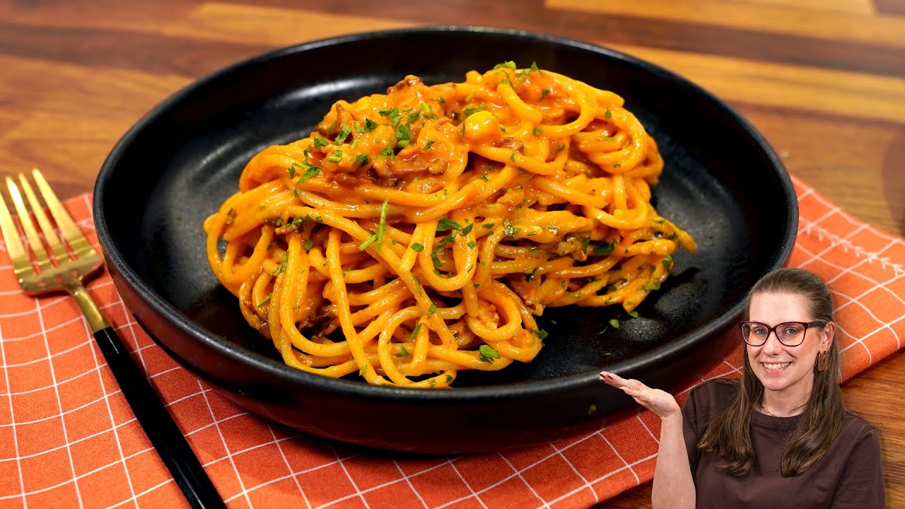 ALMOÇO COMPLETO EM UMA PANELA SÓ! MACARRONADA SUPER RÁPIDA E DELICIOSA
