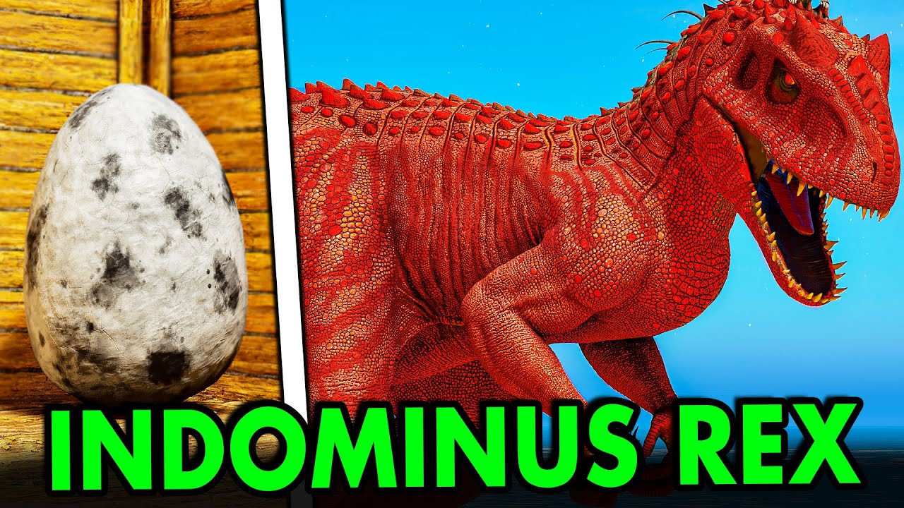 INDOMINUS REX w ARK SURVIVAL ASCENDED