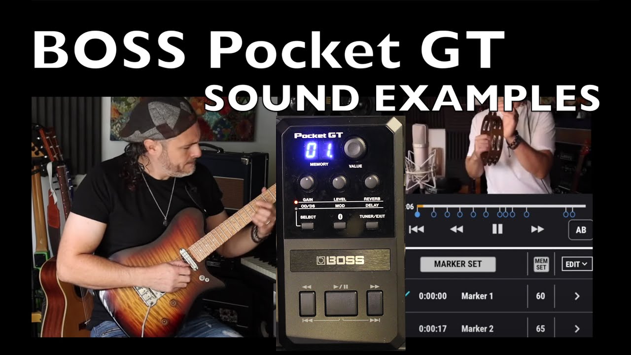 BOSS Pocket GT, Sound Examples Alex Hutchings