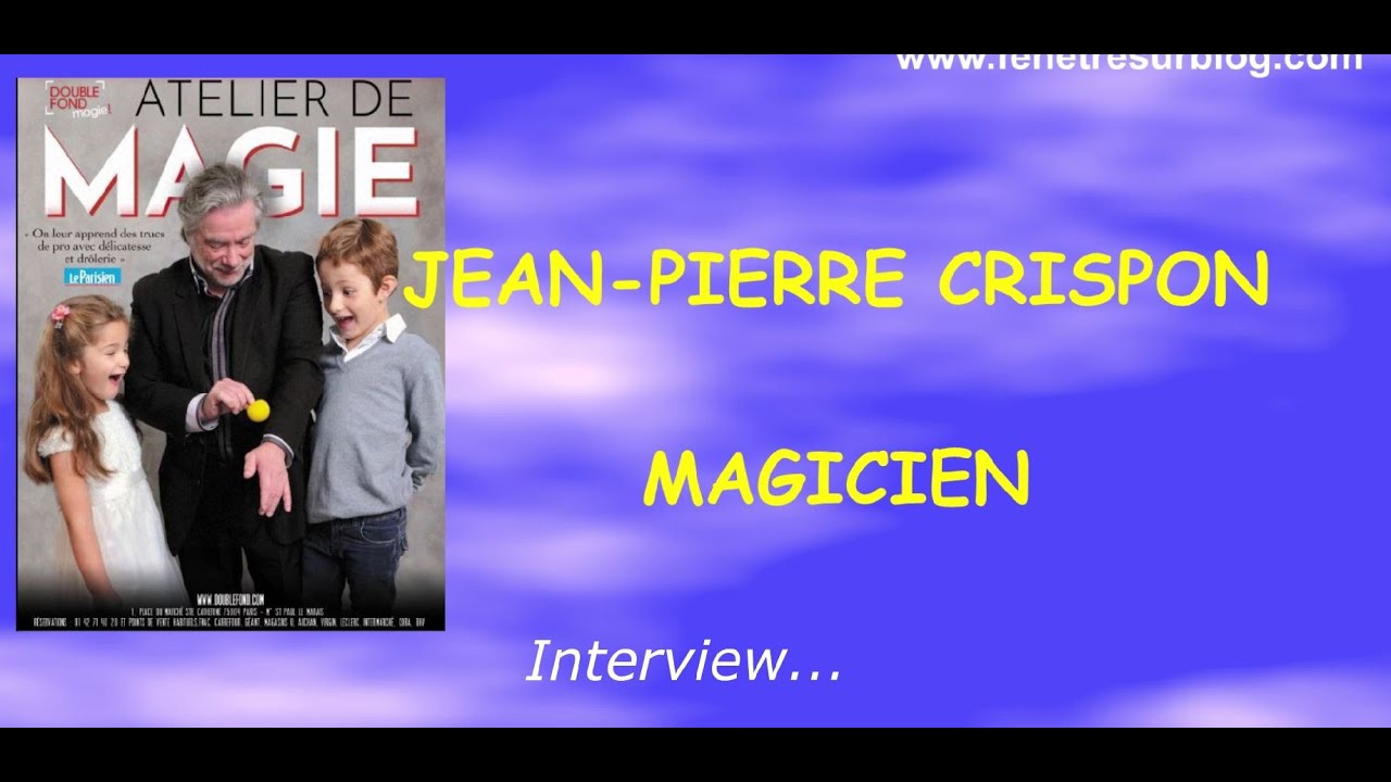 JEAN- PIERRE  CRISPON,  MAGICIEN