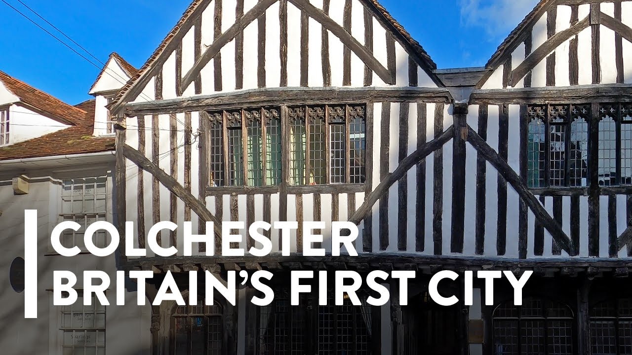 [4K] WALKING: COLCHESTER - Britain's First City