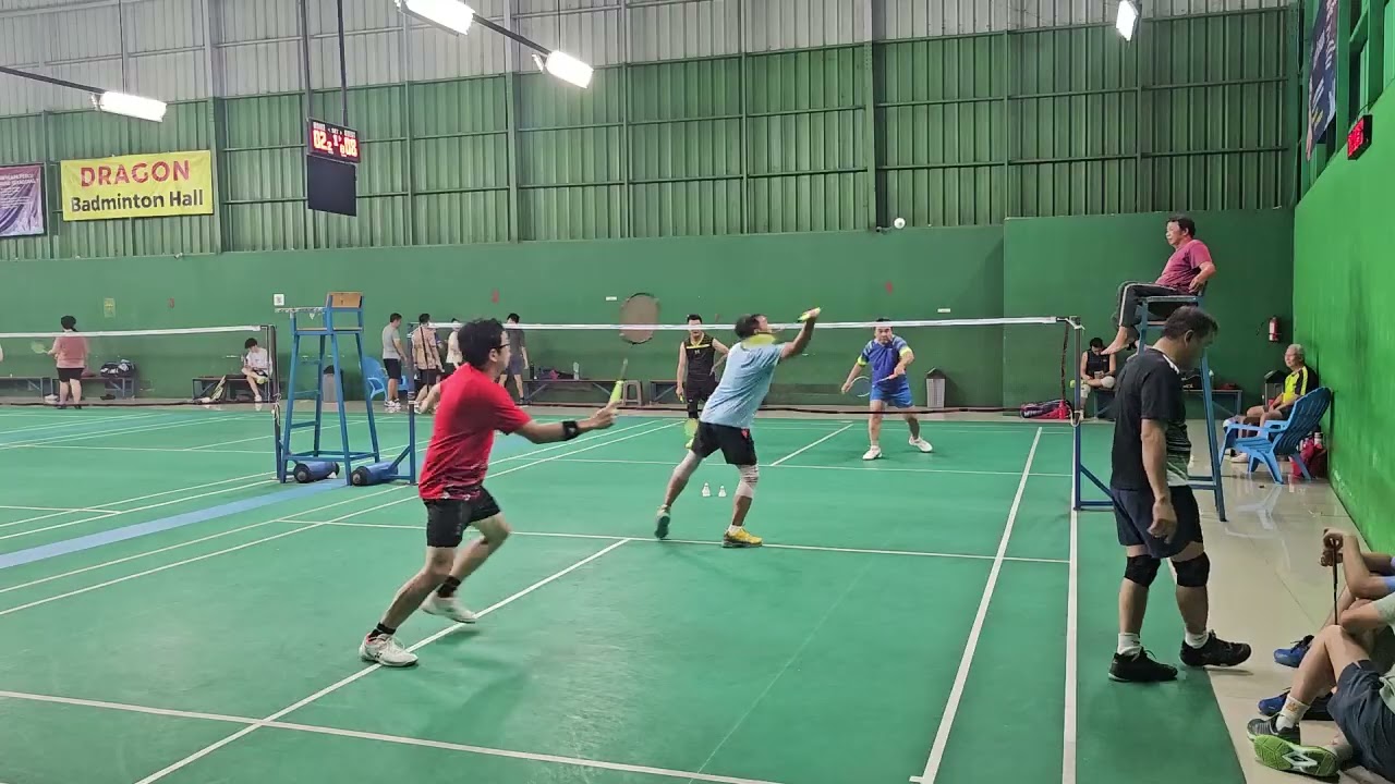 Aldy + adi vs Agus+ Budi