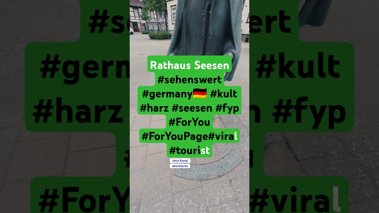 Rathaus Seesen #sehenswert #germany🇩🇪 #kult #harz #seesen #fyp #ForYou #ForYouPage#viral #tourist