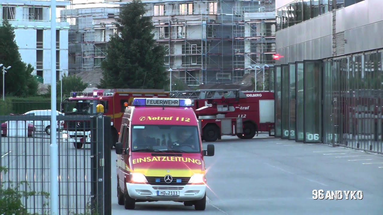 [Special] L&ouml;schzug BF Heidelberg ( -Alarmlichter + Durchsage- )