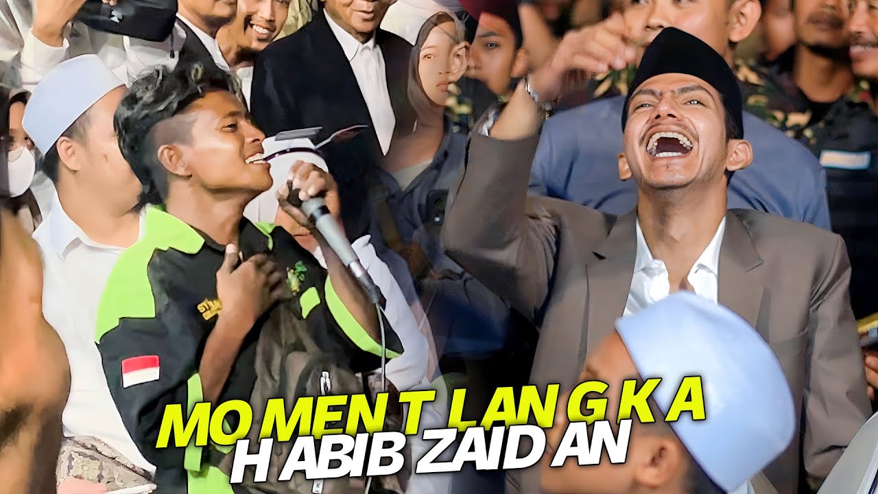 MOMEN LANGKA, AYUB BIKIN HABIB ZAIDAN SUPER NGAKAK HISTERIS!!!!