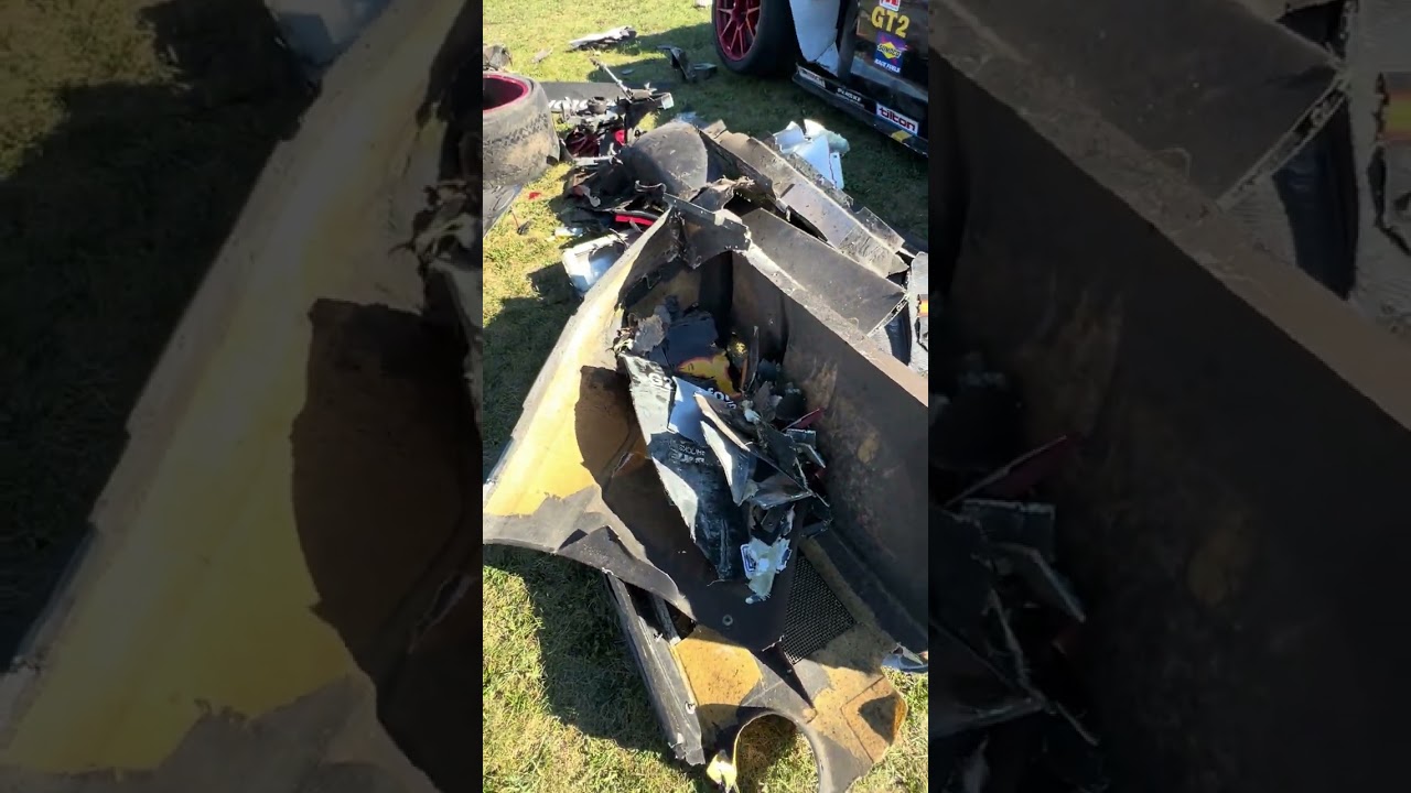 impromptu Runoffs 2024 Road America crash break down.