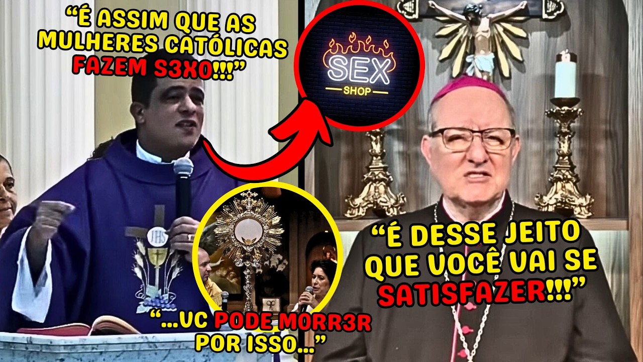 😨ESSE É DOIDO! Padre 