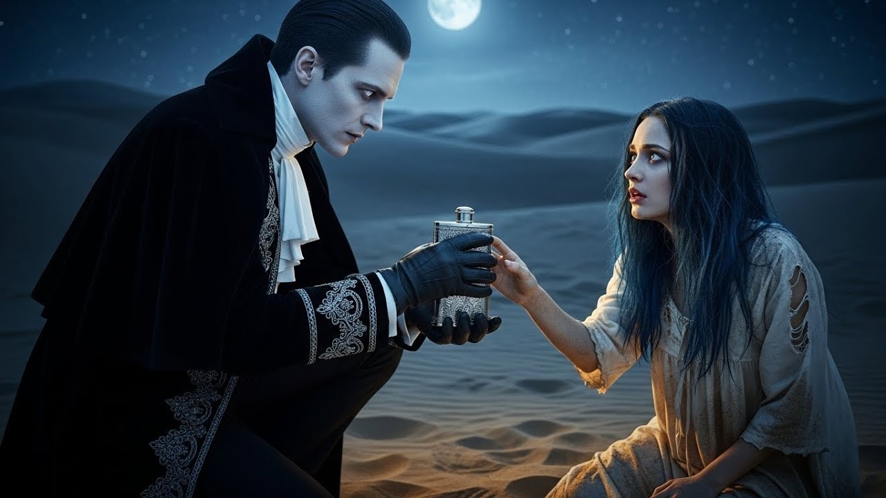 Thrown Into the Desert by Her Own Family —The Vampire King Arrived With Water Before It Was Too Late