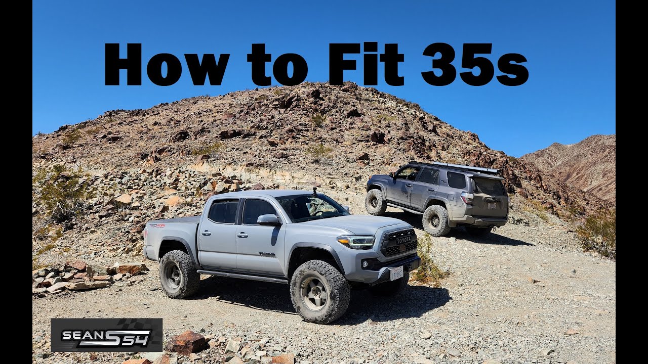 How to Fit 35s on a 3rd Gen Toyota Tacoma