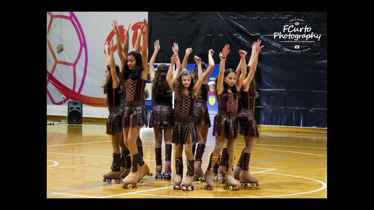 Juventude Ouriense – As Guerreiras (II Festival de Patinagem Artística APC/AAUBI)