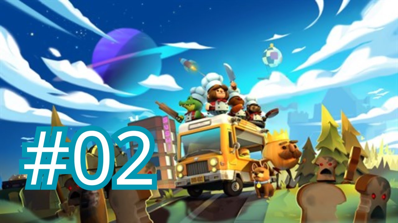 Overcooked! 2 - Parte 2 - Hamburgers e afins