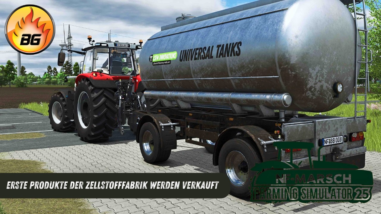 Erste Produkte der Zellstofffabrik werden verkauft | NF-Marsch #320 | Landwirtschafts-Simulator 25