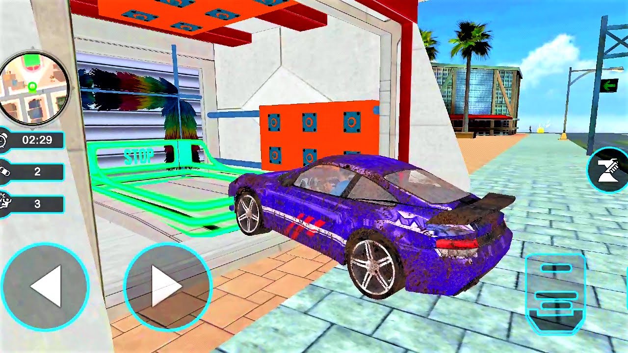 Modern Car Wash Service - Car Mechanic-Car Wash Service and Gas Station-  Best Android IOS Gameplay