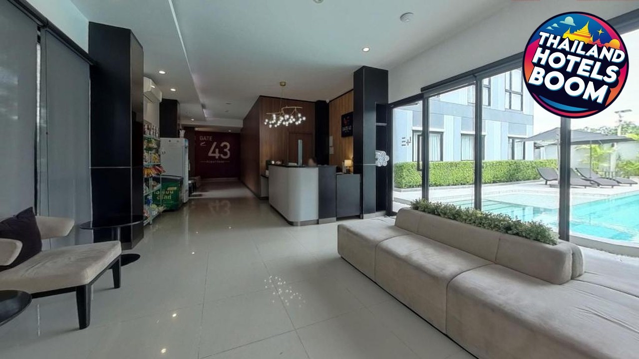 Gate43 airport hotel | Bangkok, Thailand | Hotel Review 🏩