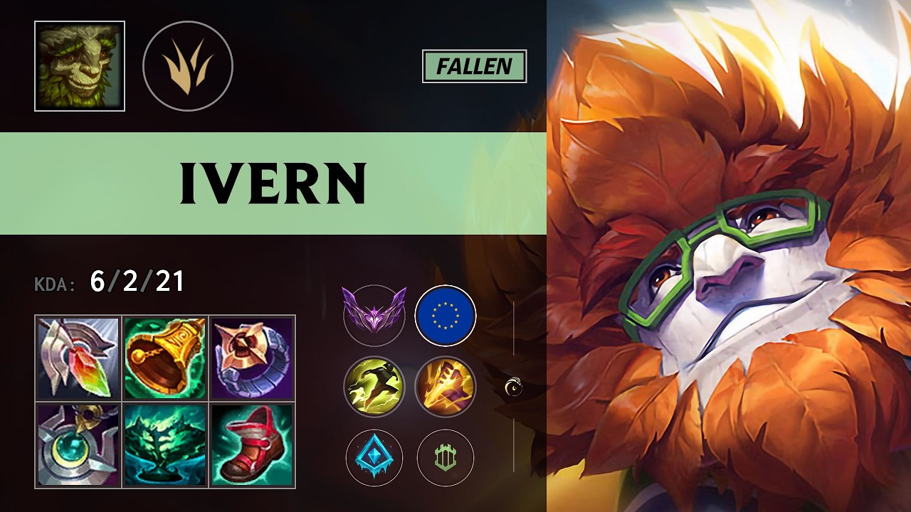 (Fallen) Ivern Jungle vs Briar - EUW Master Patch 26.13